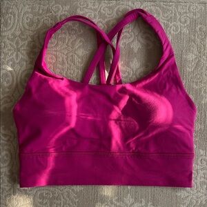 Women's Lululemon Hot Pink Sports Bra size 6